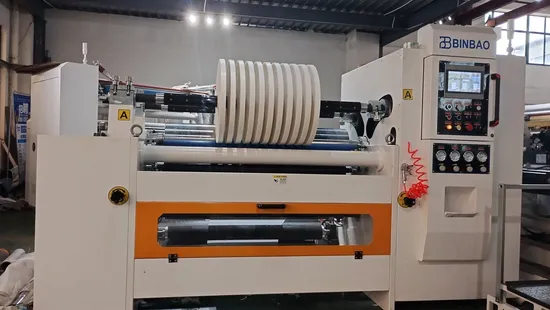 Manufacturer Directly Sales Paper Cups Bottom Rolls Making Machine Paper Rolls Slitting Cutting Machine with Automatic Unloading 