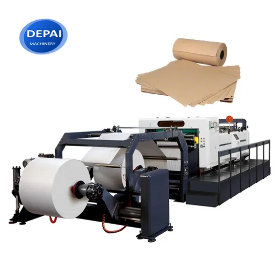 Full Auto Loading Paper Roll to Sheet Cross Cutting Machine for Sale 