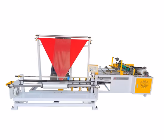 Plastic Film Rewinding and Folding Machine