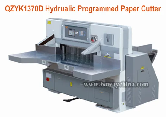 920mm Paper Cutting Width Large Format Hydraulic Programmed Paper Cutter Machine 