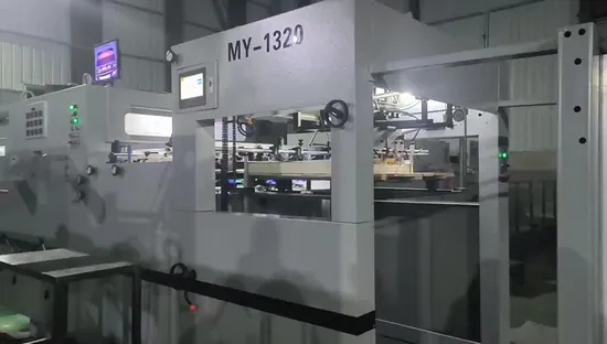 Cardboard Die Cutting Creasing Machine for Carton Box 