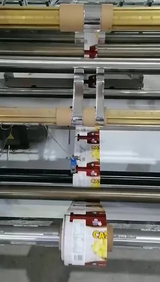 Automatic PLC Control Paper Jumbo Roll Slitting and Rewinding Machine Slitter Rewinder Machine with Unloading System 