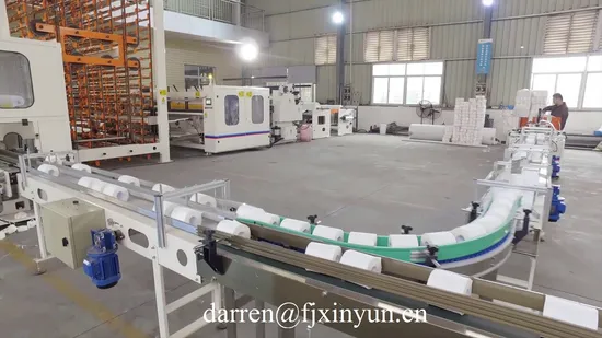 Factory Price Full Automatic Cutting Packing Rewinding Bathroom Small Toilet Tissue Roll Paper Manufacturing Production Line Making Machine Price 