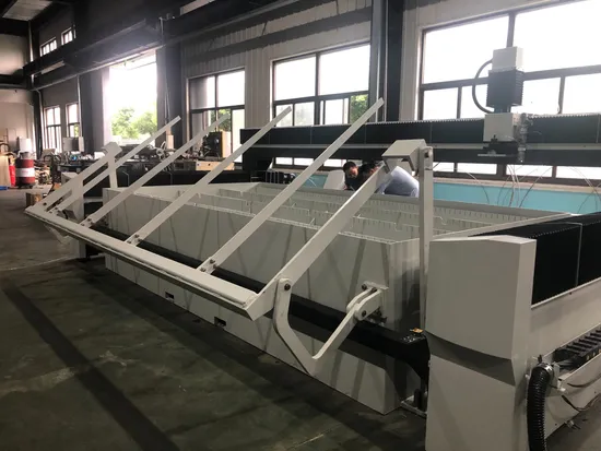 Waterjet Cutting Machine Stone Cutting Machine with Loading Table 