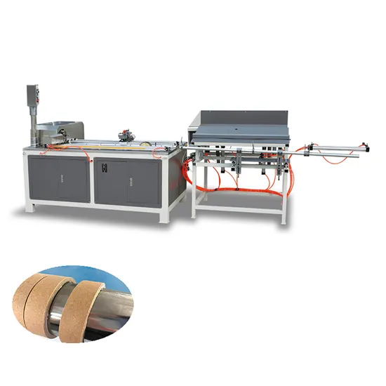 1250mm Paper Tube Cutting with Single Knife Automatic Feeding and Unloading Industrial Paper Tube Cutting Machine Customizble Cutting Length 