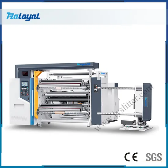 Premium Coated Poster Paper High Speed Slitting Rewinding Machine with Automatic Unloading 