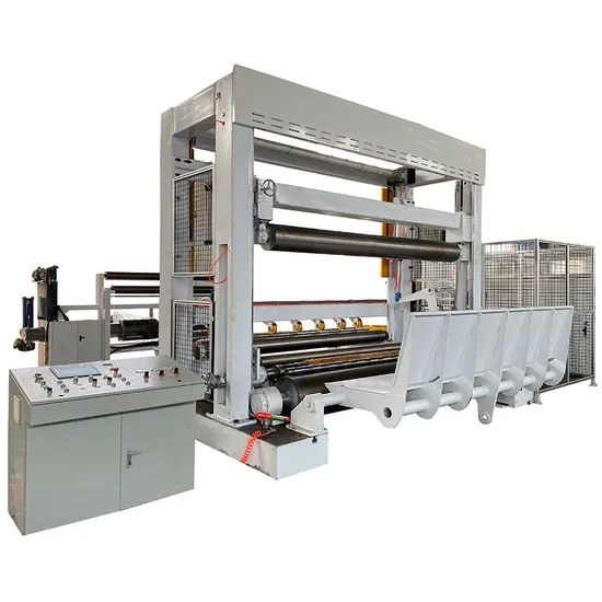 Automatic Unloading System Paper Jumbo Roll to Roll Slitting Rewinding Machine 