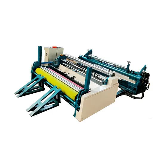 Slitting Rewinding Machine for Paper Tube Kraft Paper Cutting Machine with Automatic Unloading System 