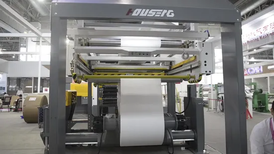 Houseng Paper Cutting Machine with Automatic Cross Cutter 