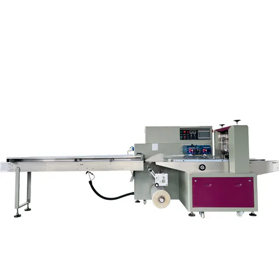 Bread Packaging Machine Chicken Packaging Automatic Palet Stretch Bag Fully Automatic Wet Tissue Paper Tissue Mask Pillow Packaging Machine 