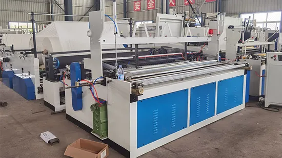 Fully Automatic Paper Core Loading Parts Toilet Tissue Paper Roll Rewinding Machine Price 